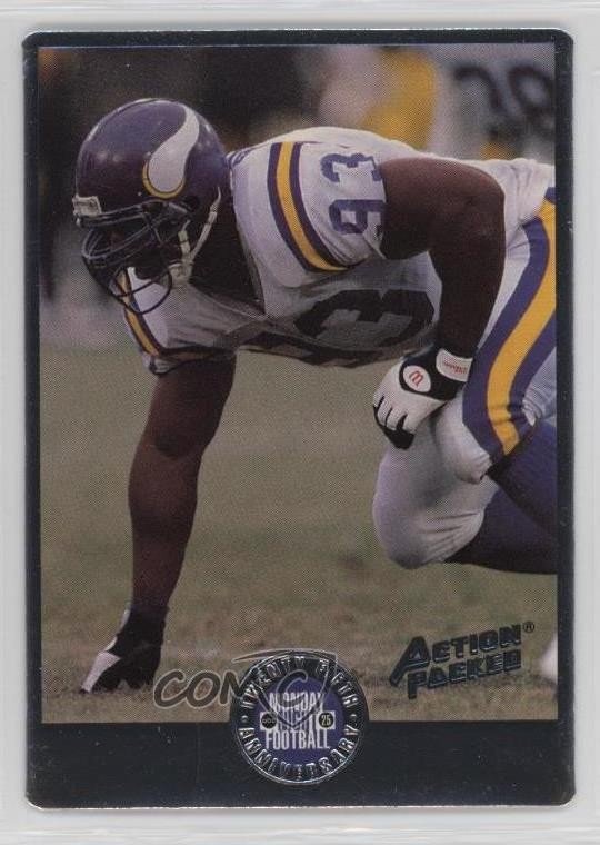 1994 Action Packed Monday Night Football John Randle #59 HOF 0k6a