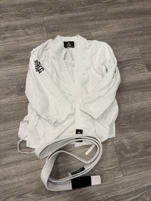 Gracie Official Jiu-Jitsu Gi 100% Cotton White A4/170 Martial Arts Uniform