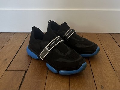 Prada Cloudbust Mesh Sneaker Schwarz Blau Herren US10/UK 9/EU44