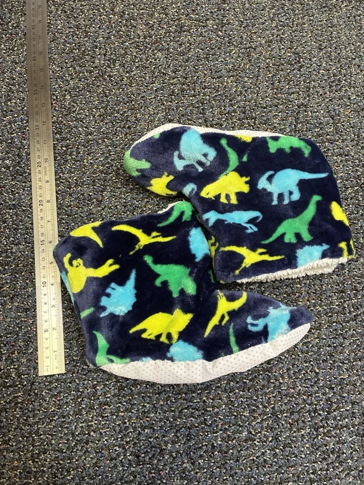 Zapatillas de dinosaurio para niños pequeños Foto 4 de 4