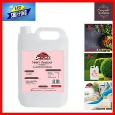 5L Natural Distilled White Vinegar - Perfect for Eco-Friendly Cleaning & Cooking 2.80 per litre