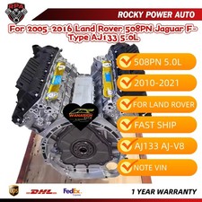 Long Block Engine Assembly For 05-16 Land Rover Discovery Jaguar AJ133 508PN 5.0