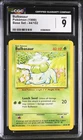 Pokémon TCG Bulbasaur Base Set 44/102 Regular Unlimited Common CGC 9