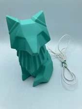 Surreal Entertainment 2021 Geometric Fox Teal Blue Green Plug Battery Hot Topic