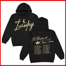 SALE 30 Laufey A Matter Of Time Tour 2025 North America Hoodie Reprint All Size