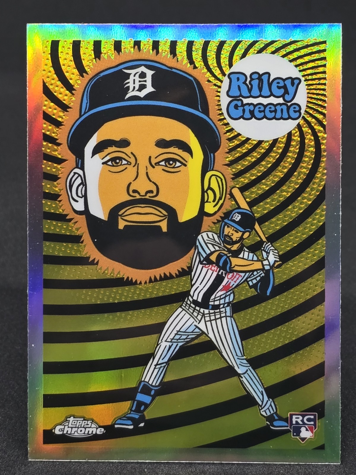 2023 Topps Chrome - Ultraviolet All-Stars Riley Greene #UV-13 (RC)
