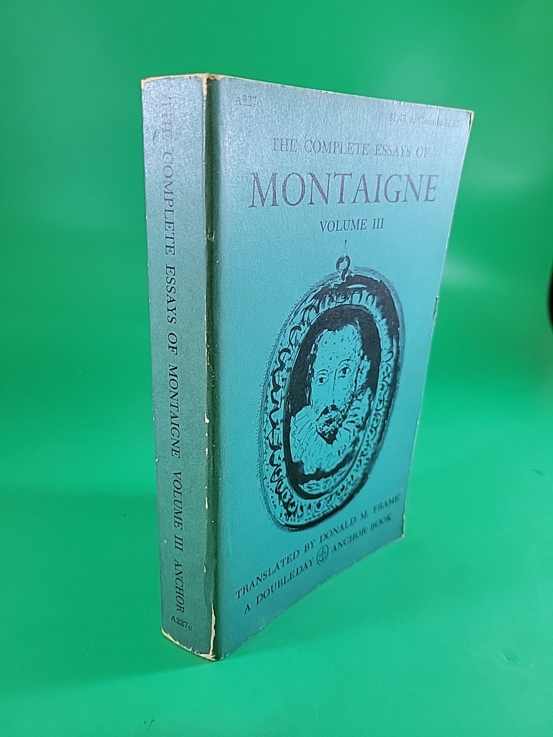 Complete Essays of Montaigne Volume 3 PB
