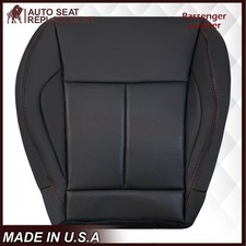 2013 2014 2015 2016 17 For Nissan Juke Passenger Bottom Leather Seat Cover Black