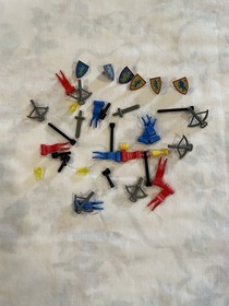 Kings Mountain Fortress 6081 Vintage 1990 LEGO Set. 100% Complete W/ Manual