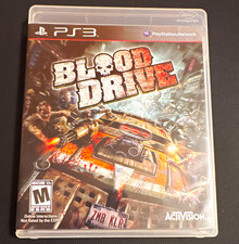 Blood Drive PS3 CIB Sony PlayStation 3 PS3 2010 NTSC-U/C Complete with Manual