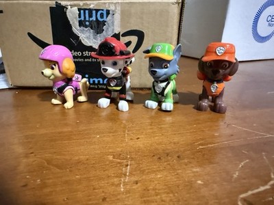 Paw Patrol Ultimate Rescue Figures - Skye, Zuma, Marshall And Rocky