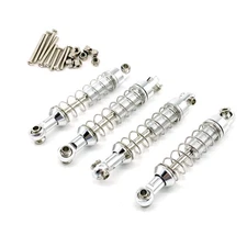 4 Pc Metal RC Car Shock Absorber Spring Damper For WPL C14 C24 C34 MN D90 D91
