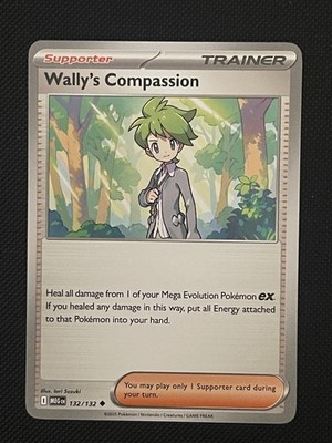 Pokémon - Wally's Compassion - MEG 132/132 - Trainer - English - Near Mint