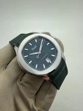 Piaget Polo Field 42mm Green Dial Steel Automatic Rubber Strap Watch G0A48022
