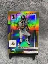 Randy Moss 2022 Panini Donruss Press Proof Holo Gold #111 Minnesota Vikings