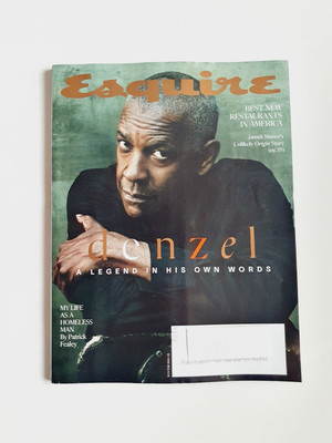 Esquire Magazine Winter 2024 2025 Denzel Washington A Legend In His Own Words