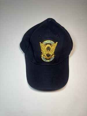 California Highway Patrol San Diego Hat Black Adjustable Baseball Cap