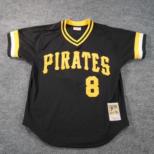 Mitchell & Ness Pittsburgh Pirates Jersey Mens Large Black Willie Stargell #8