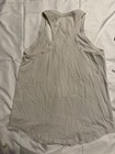 Lululemon Women’s white Solid Racerback Scoop Neck Stretch Tank Top Size M — photo 2