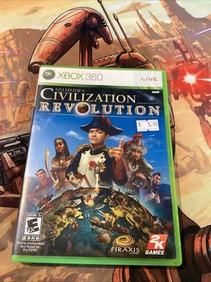 Sid Meier's Civilization Revolution (Microsoft Xbox 360, 2008)