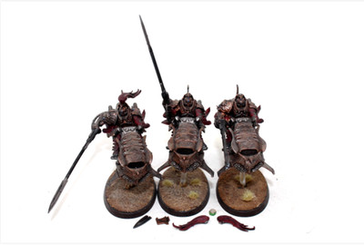 Warhammer Adeptus Custodes Praetor Jetbikes Well Painted JYS74