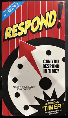 Respond! Fast Action Response Card Game Jax LTD From The Makers Of Sequence
