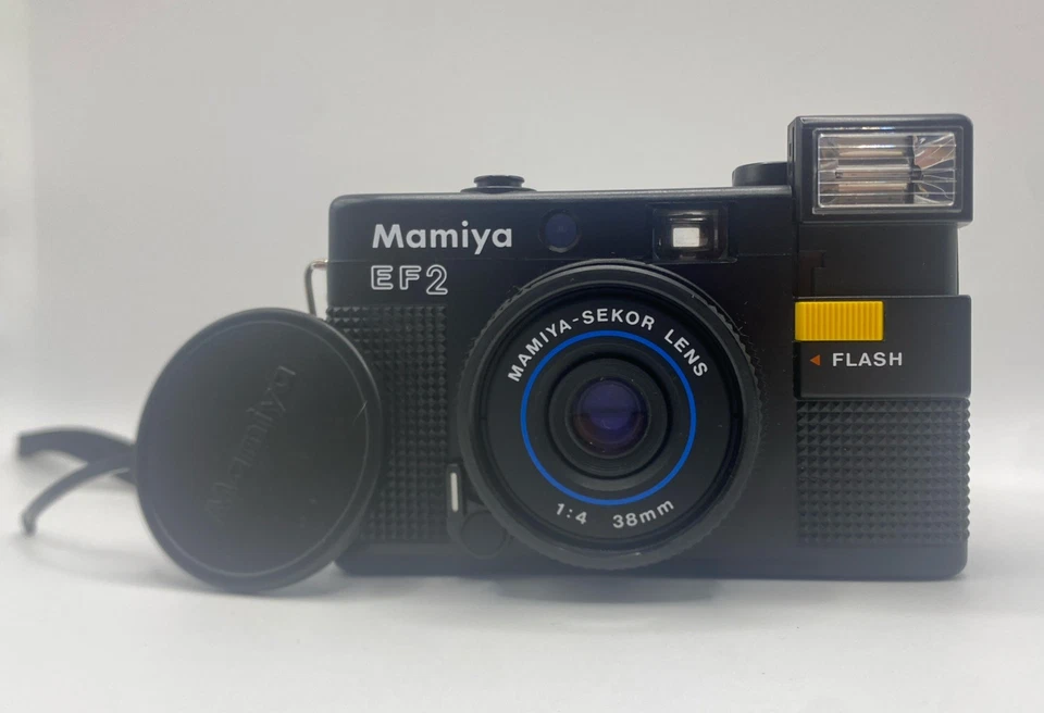 Mamiya EF2 Vintage Film Camera In Box Genuine Bag, Manual & 1982 Warranty VGC - Image 4 of 4