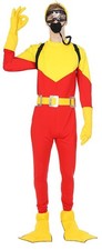 Scuba Steve Men's Costume