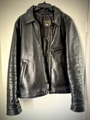 VANSON ENFIELD サイズ38 Men's Vanson Enfield Leather Jacket Size 38 Free Shipping. | eBay