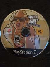 Grand Theft Auto: San Andreas (Sony PlayStation 2, 2004) Disc Only, Tested