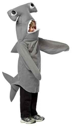 Costume Squalo per Bimbi da 1-6 anni per Carnevale o Halloween