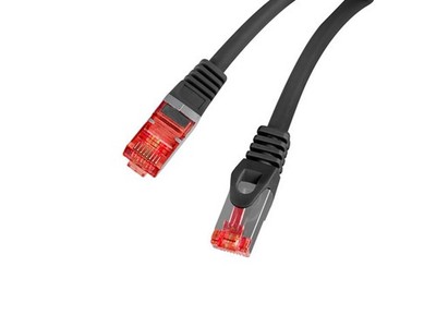 Lanberg PCF6-10CU-0300-BK LANBERG Patchkabel CAT.6 S/FTP LSZH CU 3,0m Fluke Zert