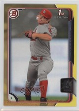 2015 Bowman Prospects Yellow Nick Petree #BP84 1f0