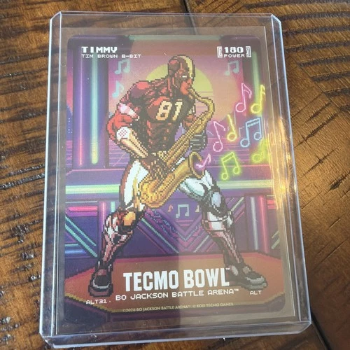 Bo Jackson Battle Arena Tecmo Timmy Tim Brown 8-Bit Alt SP