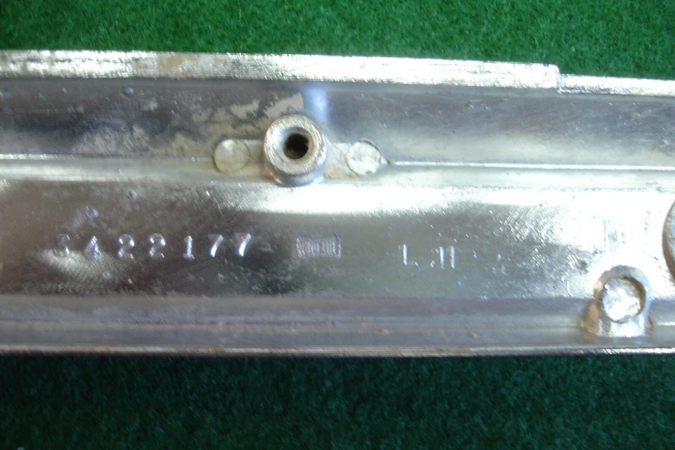 1958 年 1959 年 AMC NASH RAMBLER AMBASSADOR LH DASH CHROME TRIM 状况极佳 二手 DN153 — 第 3/4 张图片