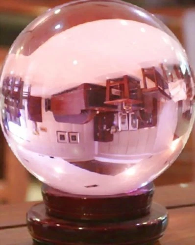60-200MM Round Glass Crystal Ball Sphere Buyers Select the Size Magic Ball - Picture 10 of 15