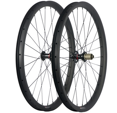 29ER MTB Carbon Wheelset 35mm Width Tubeless AM/XC Tubeless MTB Carbon  Wheels UD UK