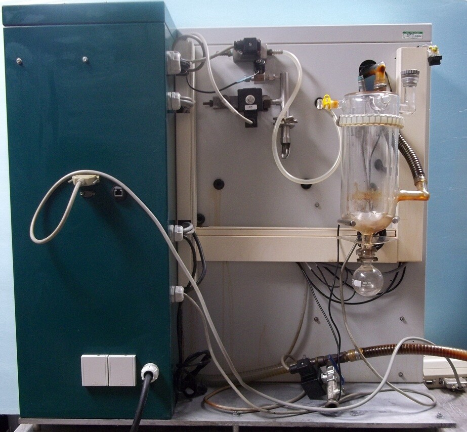 GECIL PROCESS MINIDIST 1160 V6, FULLY AUTOMATIC VACUUM DISTILLATION ...