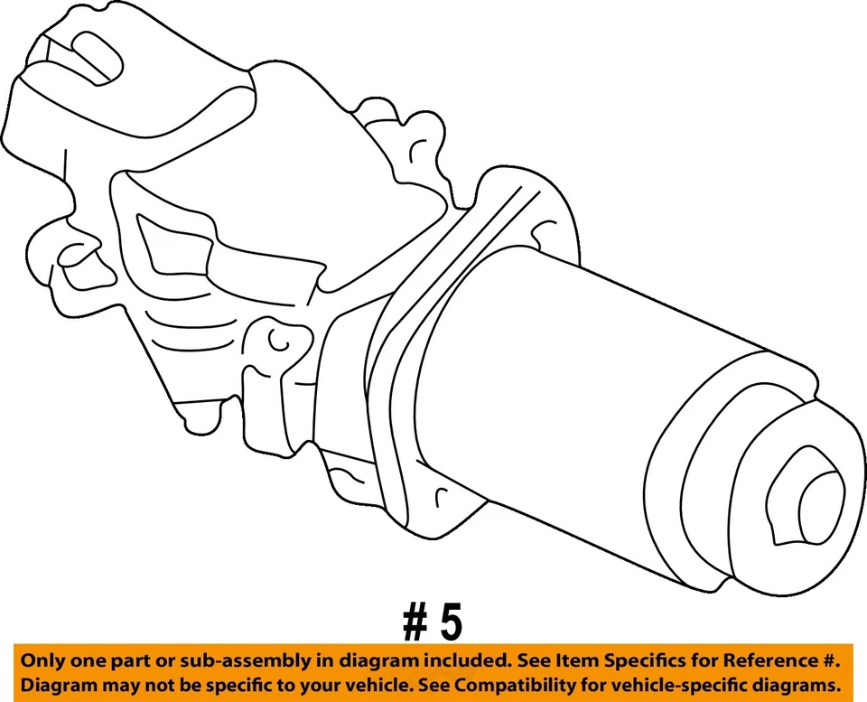 二手挡风玻璃雨刮电机 适合:2000 年本田 S2000 A 级 — 第 4/4 张图片