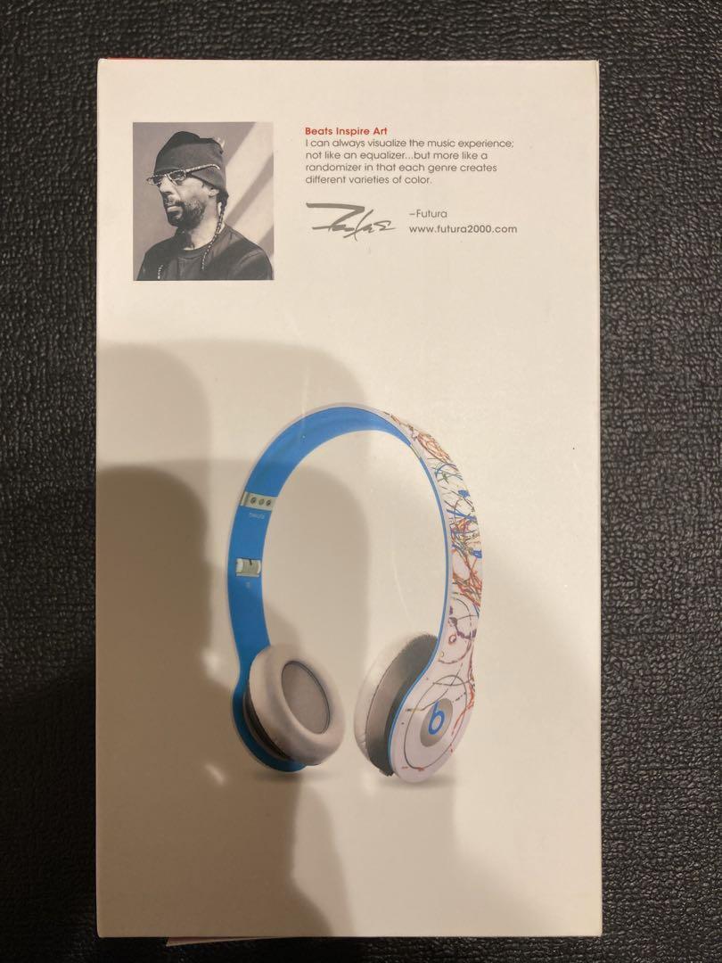 Beats by Dr. Dre Solo HD Artist Futura Limited Edition White Beats by Dr. Dre Solo HD Artist Futura Limited Edition White