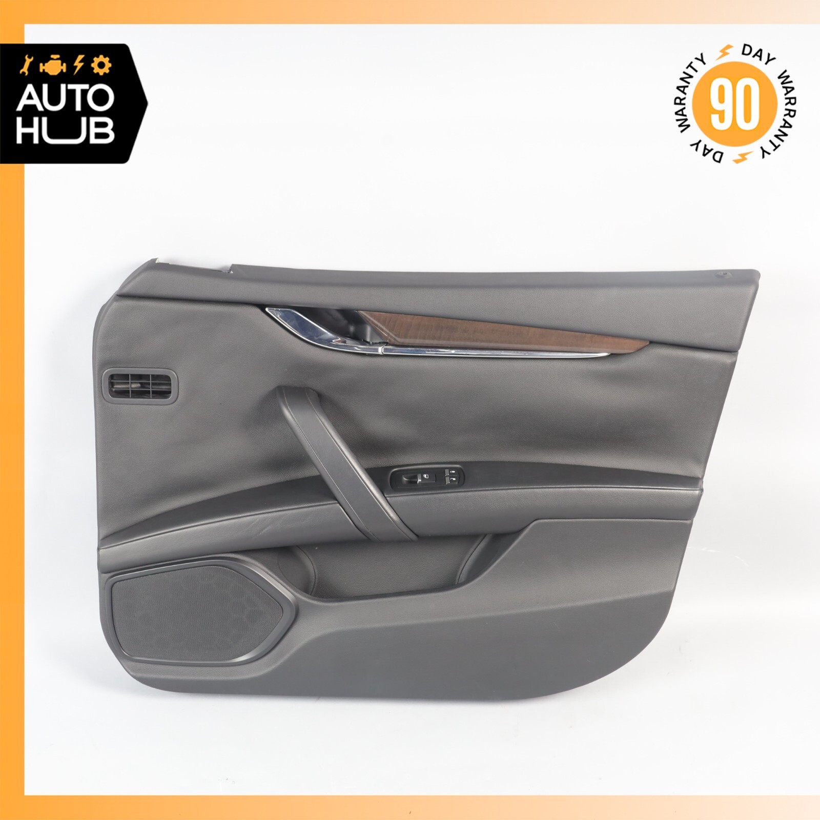 14-17 Maserati Quattroporte M156 S Q4 Front Right Side Interior Door Panel OEM