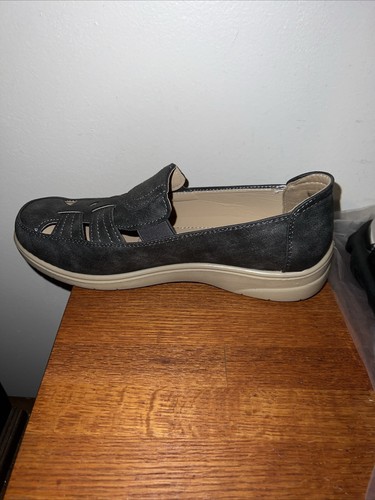 Tapfit Workout Damen große Tanz Fitness Slipper Steppschuhe schwarz für Größe 8 + - Bild 6 von 10