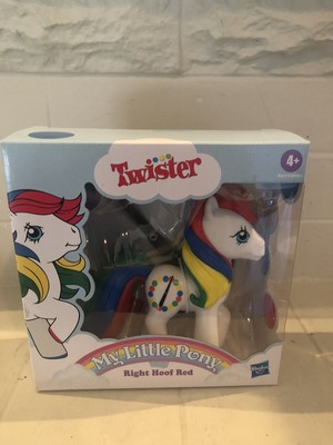 My Little Pony Right Hoof Red Twister Board Game Crossover NRFB NEW!