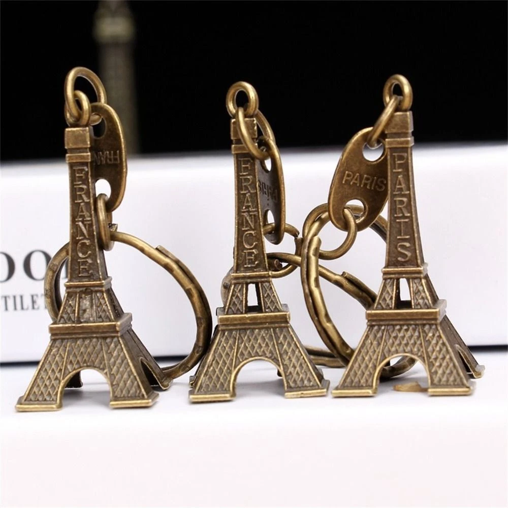 Paris Tower Keyring Eiffel Tower Model Tower Ornament Eiffel Tower Keychain