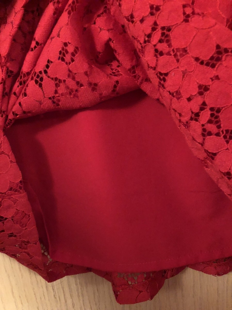 chinese dress ladies XS 90s Tommy Hilfiger Red Plaid A Line Dress