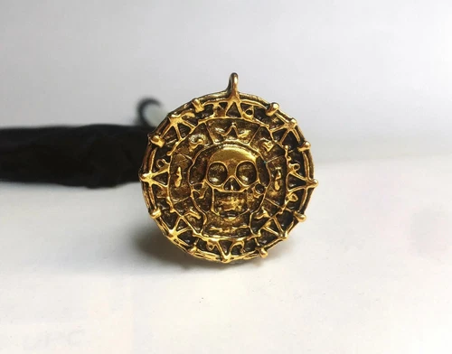 POTC Aztec Gold Shooter Rod 24K Plated Coin for Stern Pinball Machine Mod