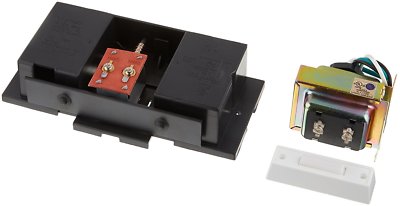 NICOR Lighting Doorbell Chime Kit with White Rectangular Lighted