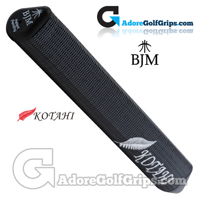 BJM Kotahi Standard 14 Zoll Riesen Silikon Putter Griff - Schwarz + GRATIS BAND