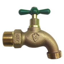 Arrowhead 301LF Brass Hose Bibb 1/2" x 3/4" MNPT x Hose Threaded