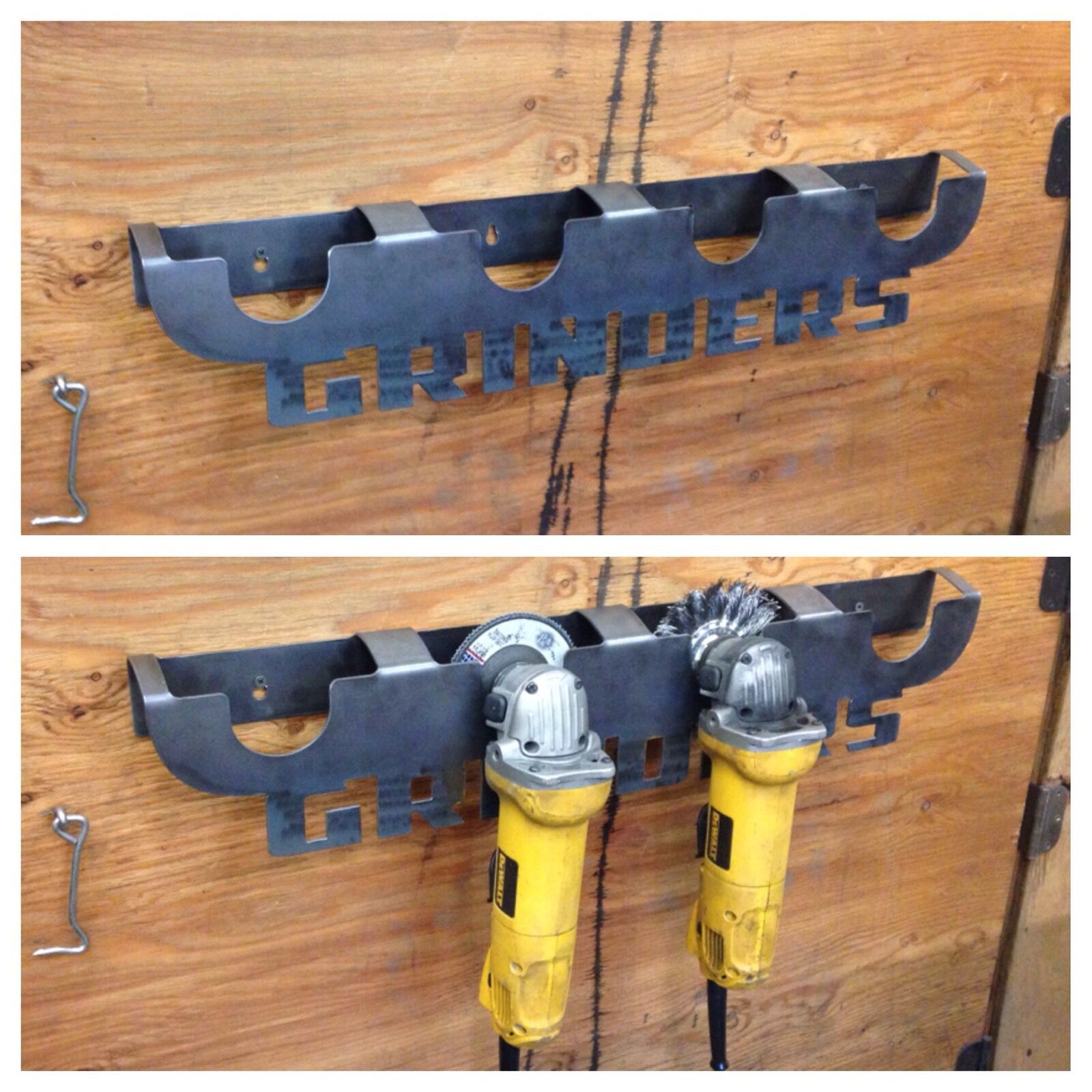 4 1/2 Angle Grinder Holder - Storage Rack for 4 - DeWalt